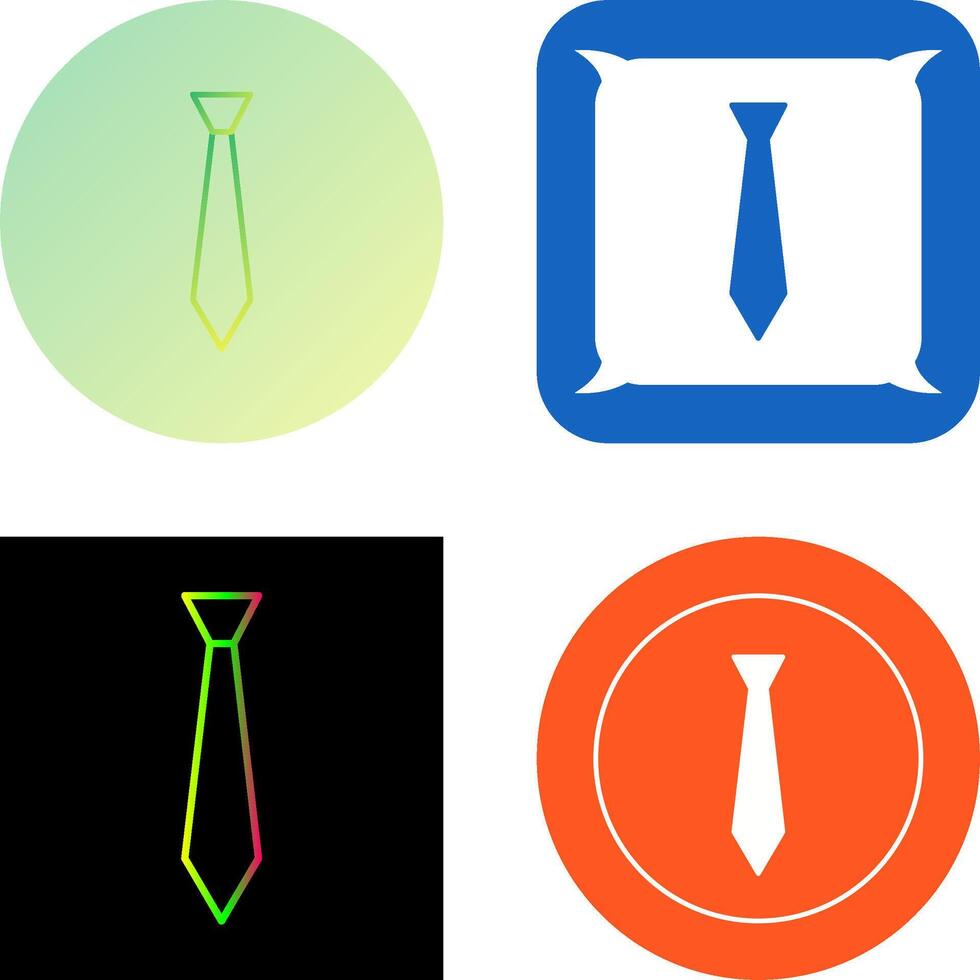 Tie Icon Design vector