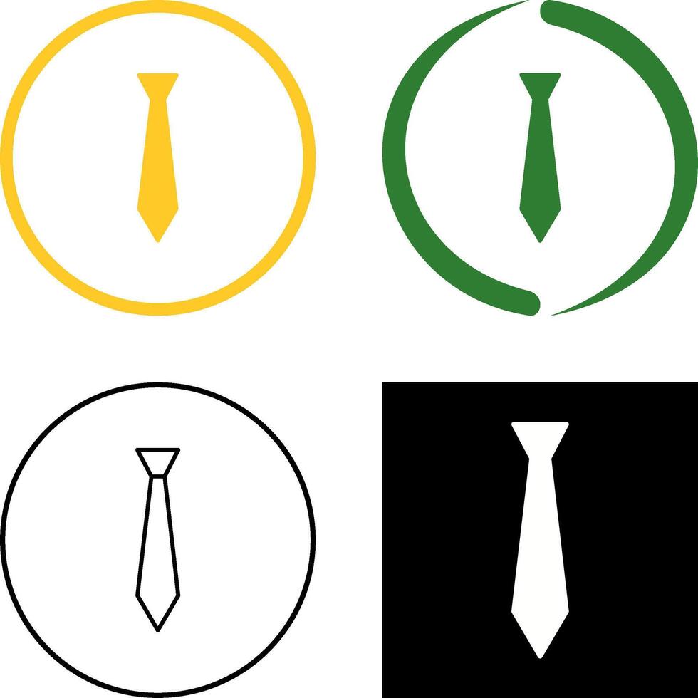 Tie Icon Design vector