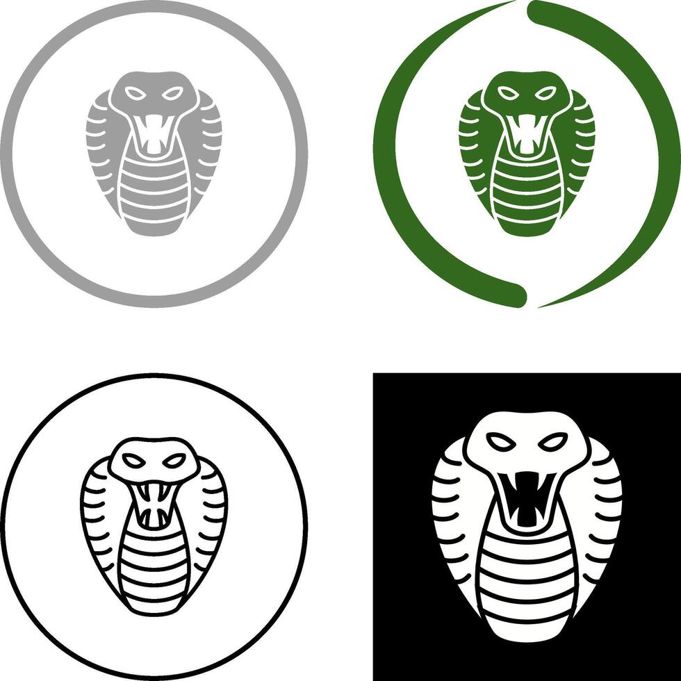 serpiente icono diseño vector