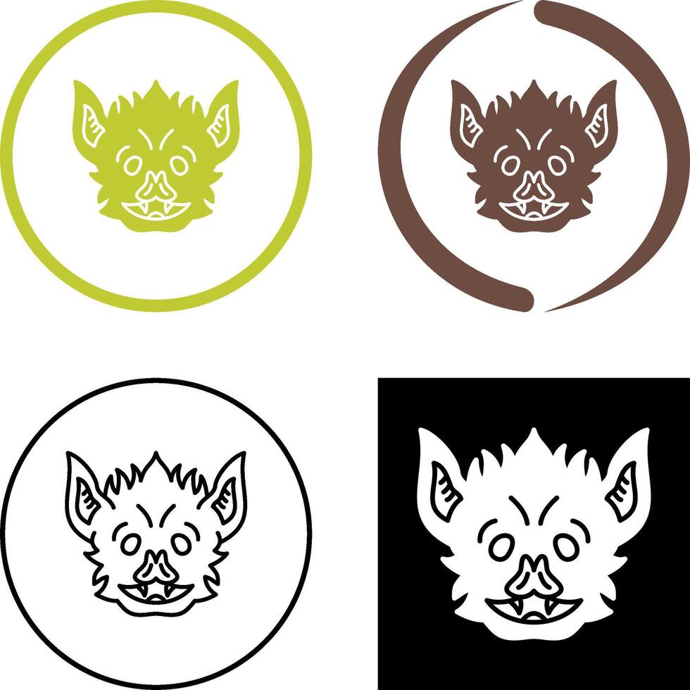 Bat Icon Design vector