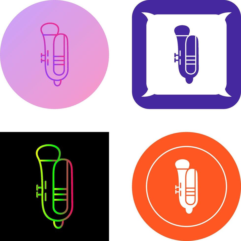 Tuba Icon Design vector