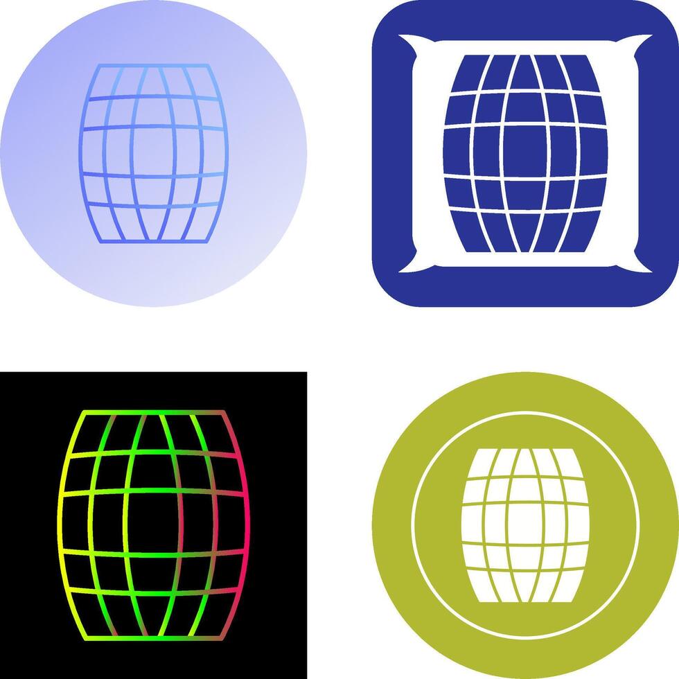 Barrel Icon Design vector