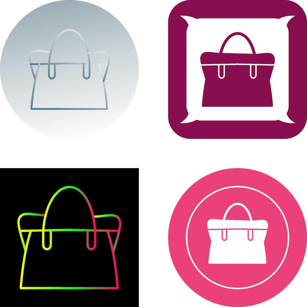Bag Icon Design vector