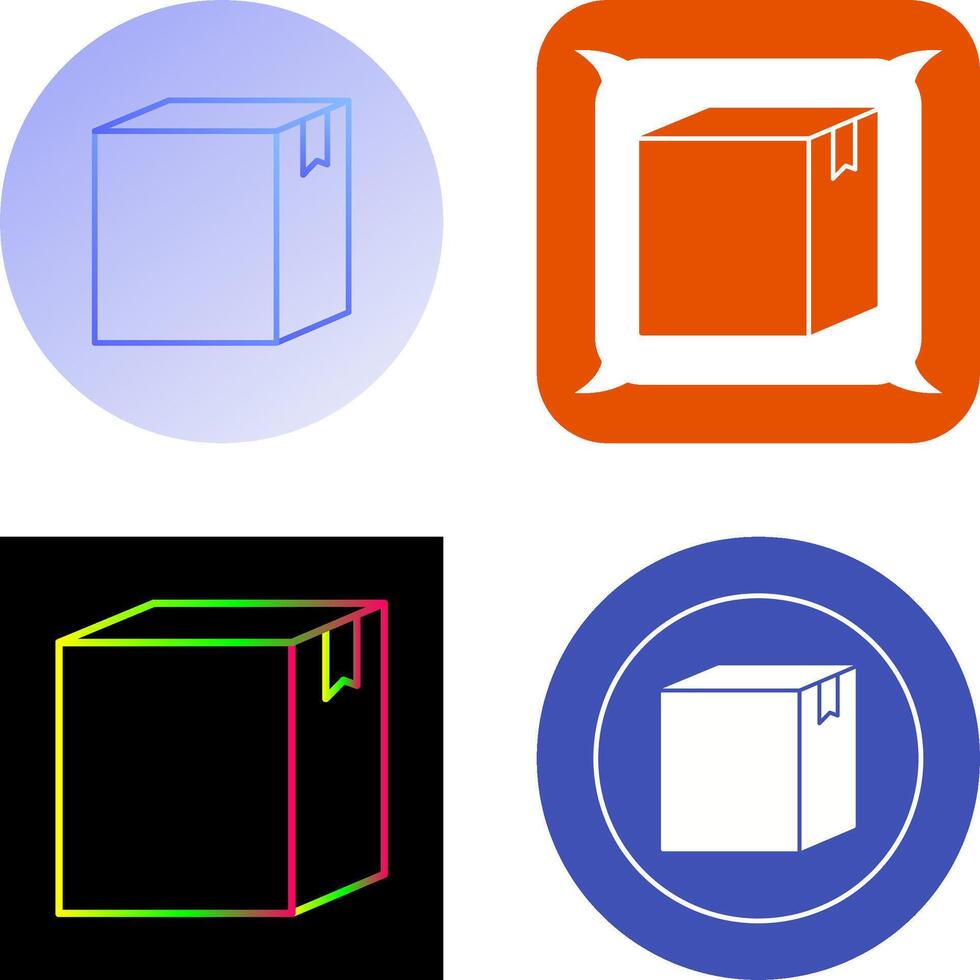 Box Icon Design vector