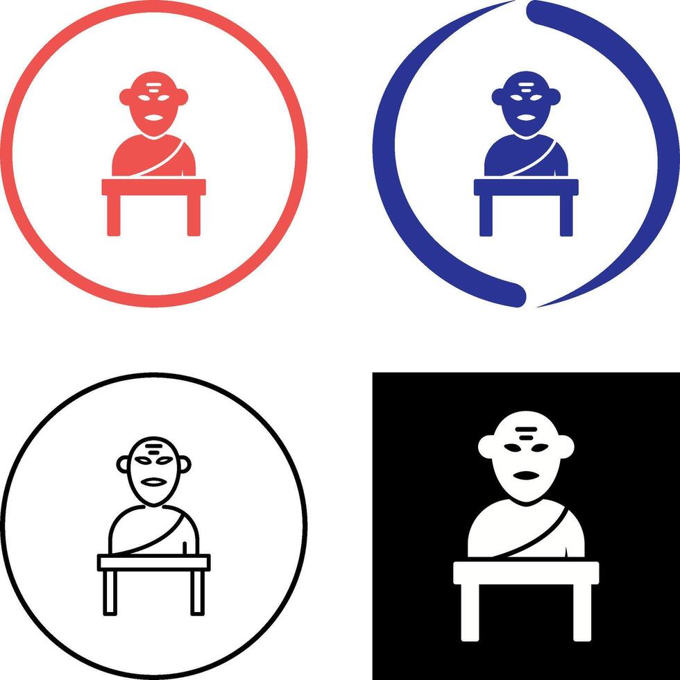 Greek god Icon Design vector