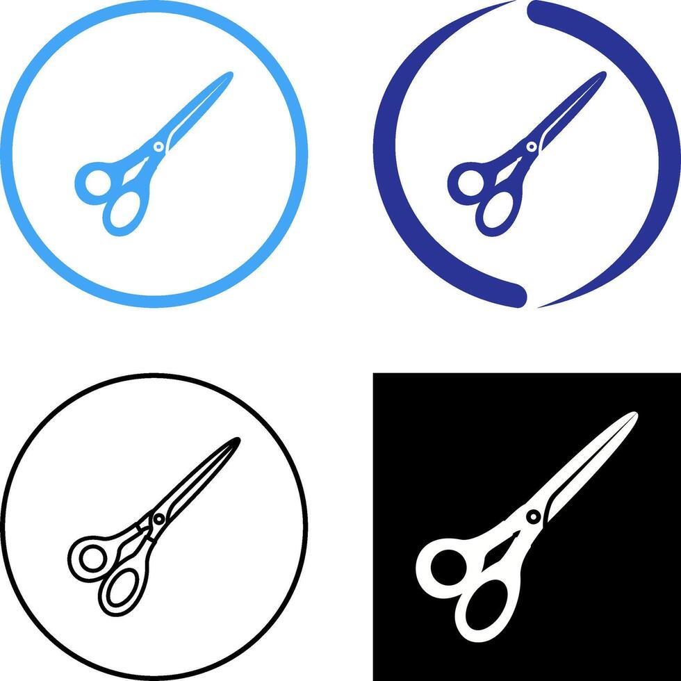 Scissors Icon Design vector