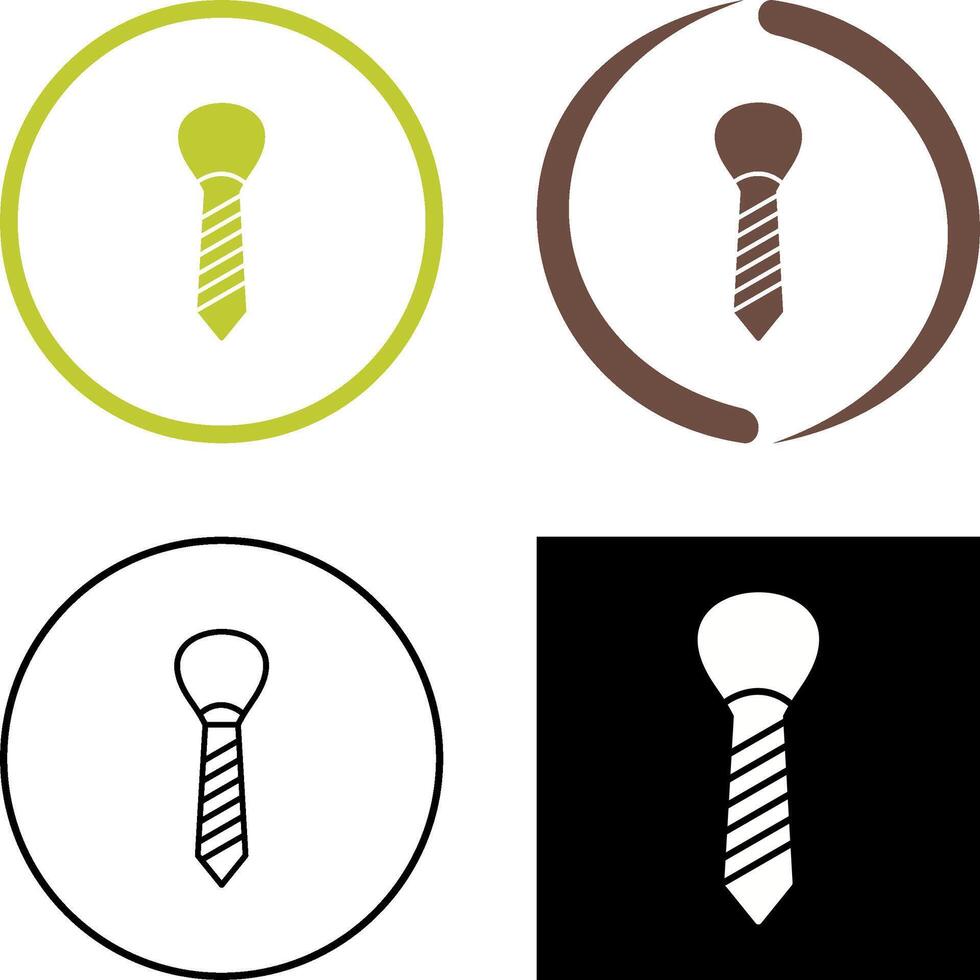 Tie Icon Design vector