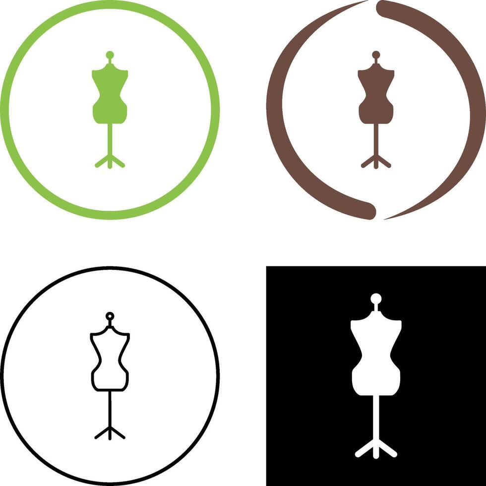 Dress Holder Icon Design vector