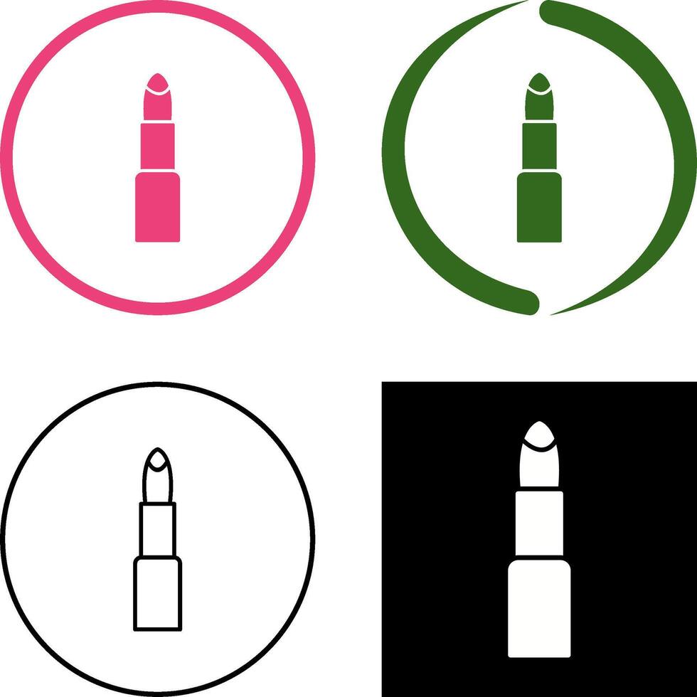 Lipstick Icon Design vector