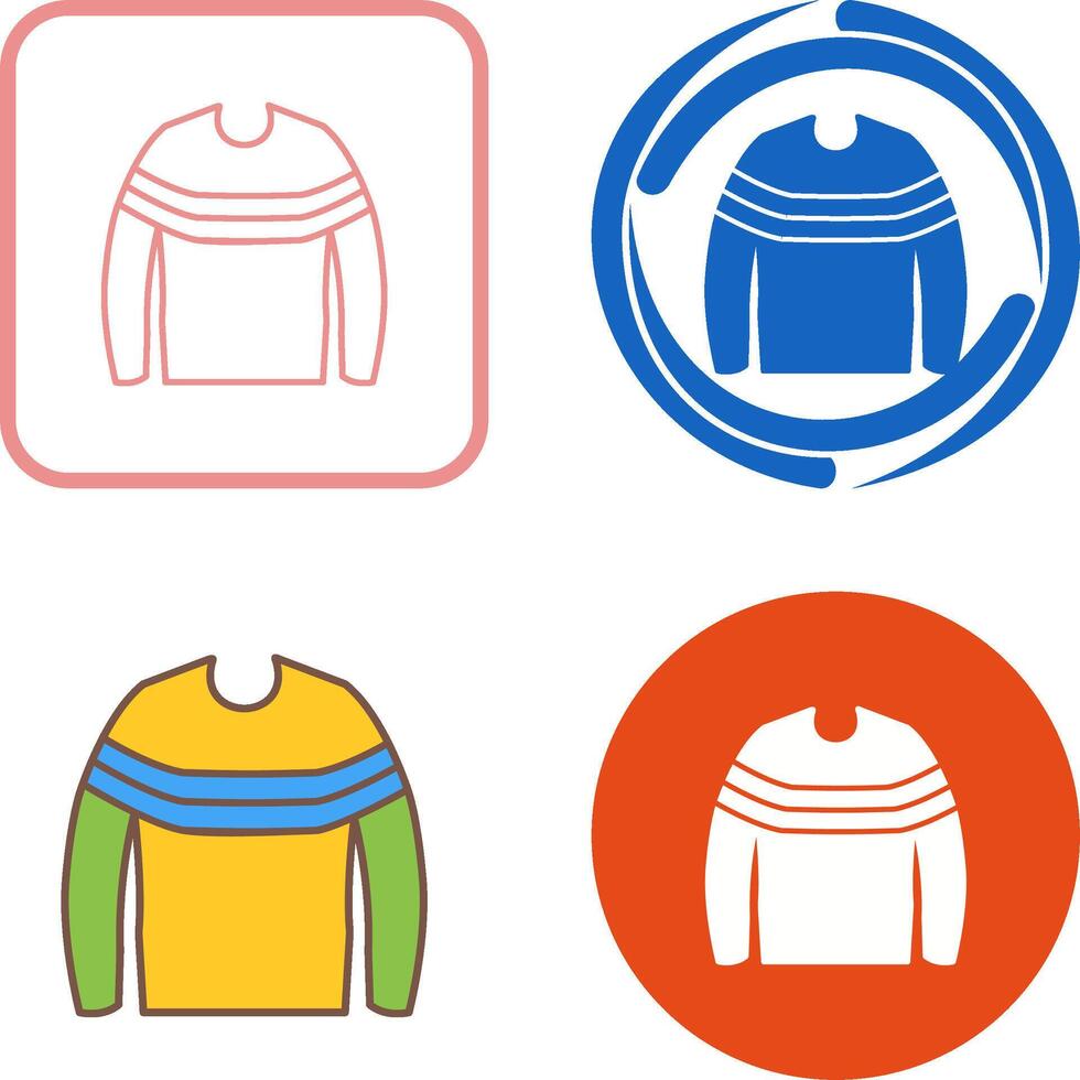 Sweater Icon Design vector