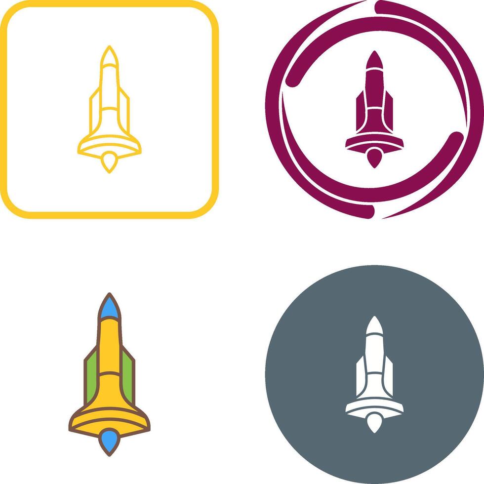 Rocket Icon Design vector
