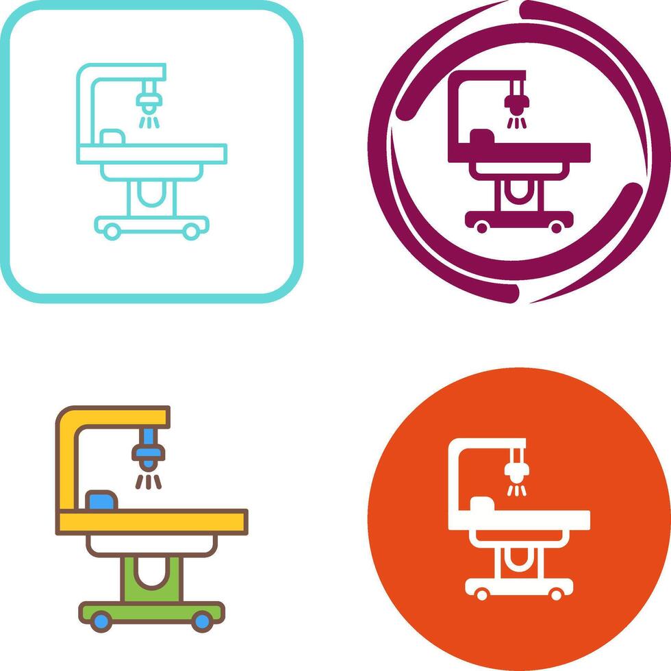 Operating Room Icon Design vector