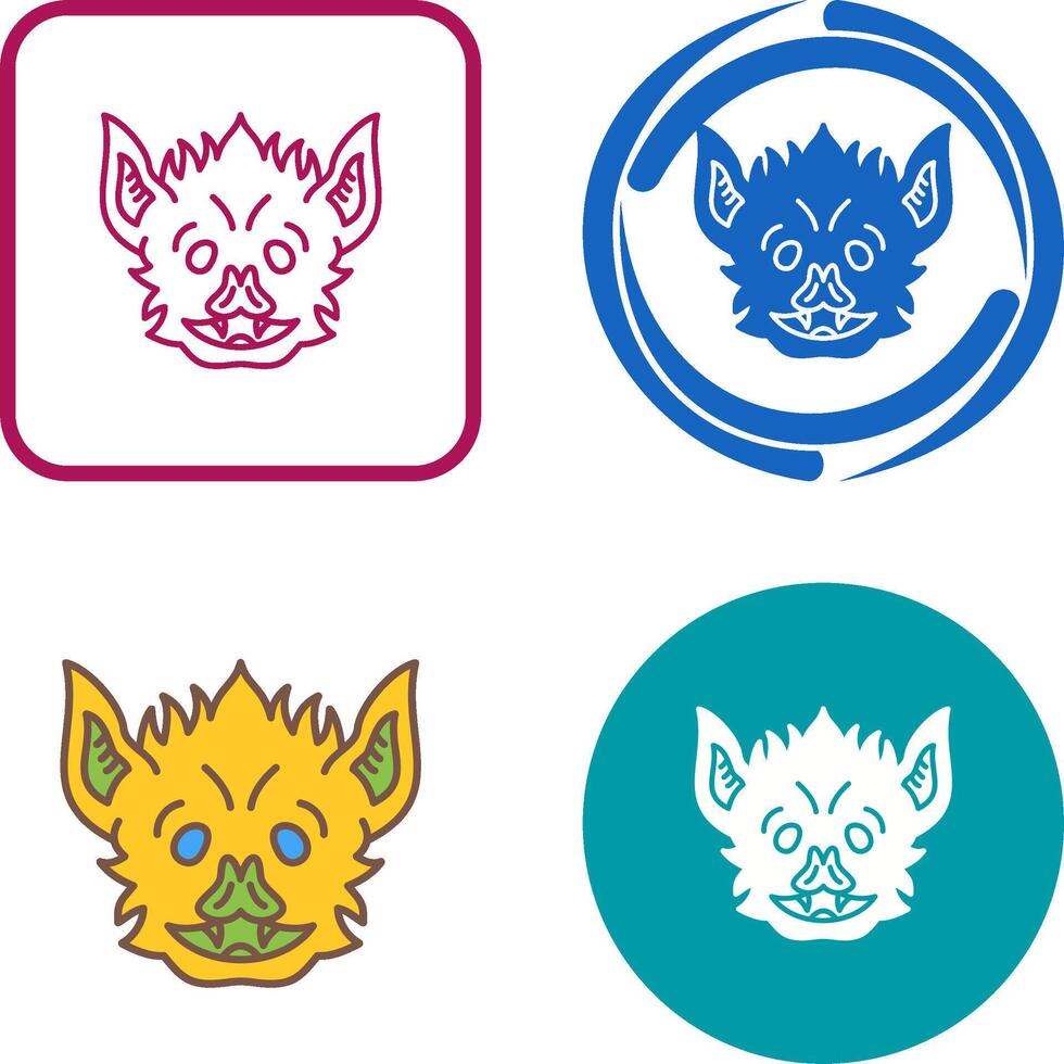Bat Icon Design vector