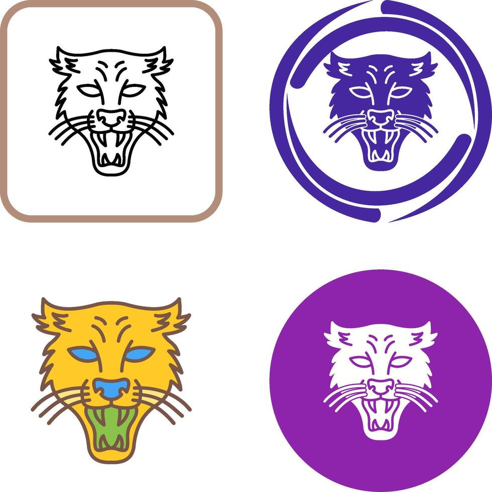 Puma Icon Design vector