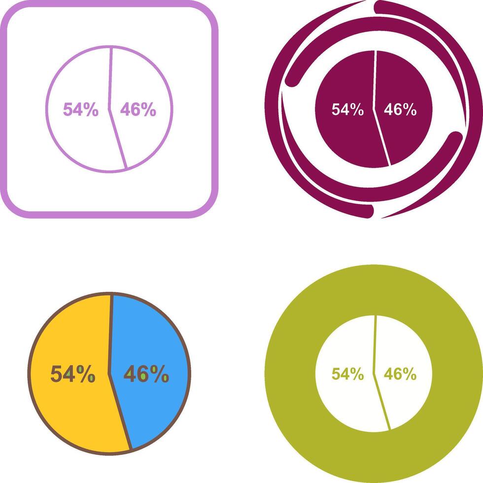Candidate Stats Icon Design vector