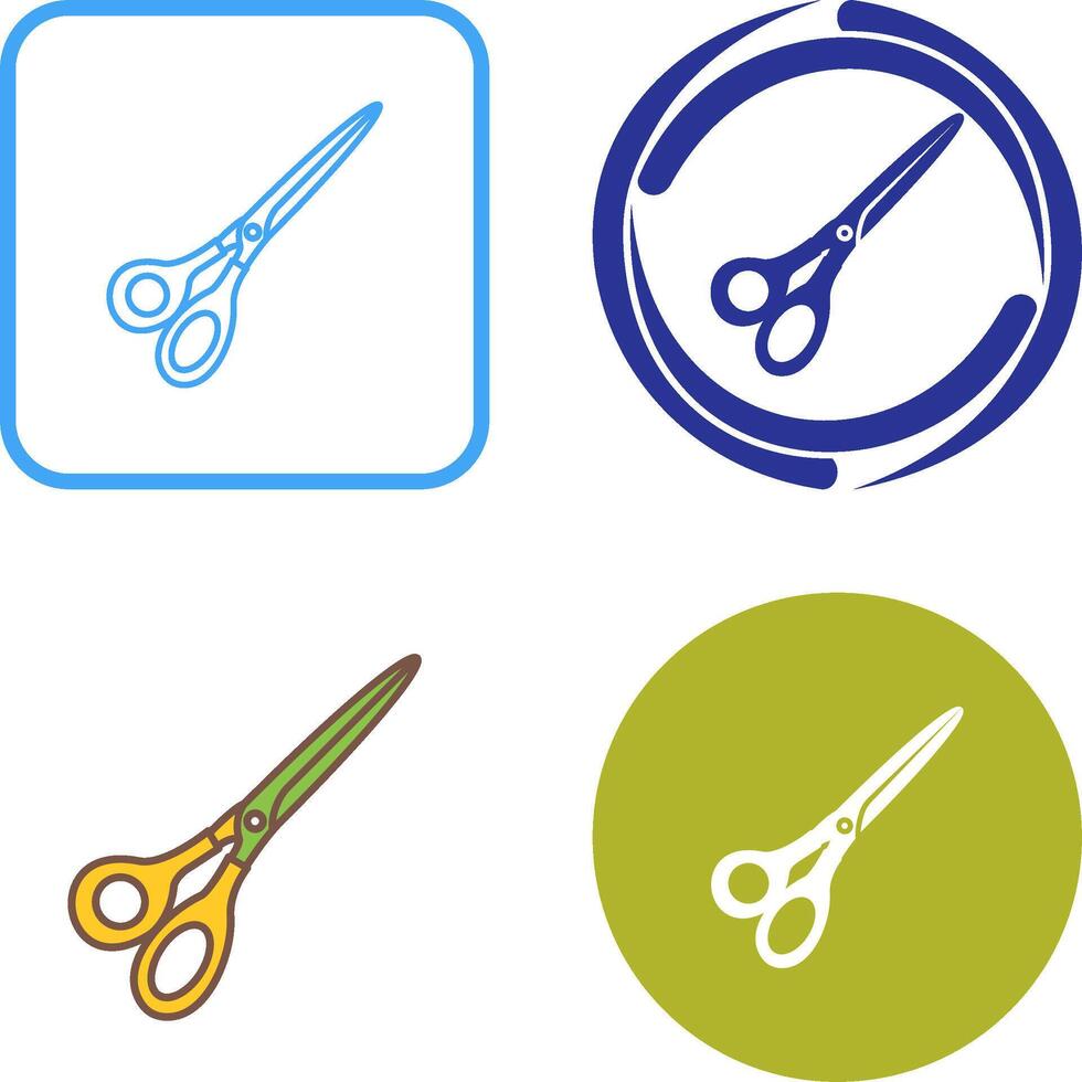 Scissors Icon Design vector