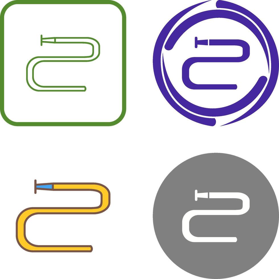 Water Pipe Icon Design vector