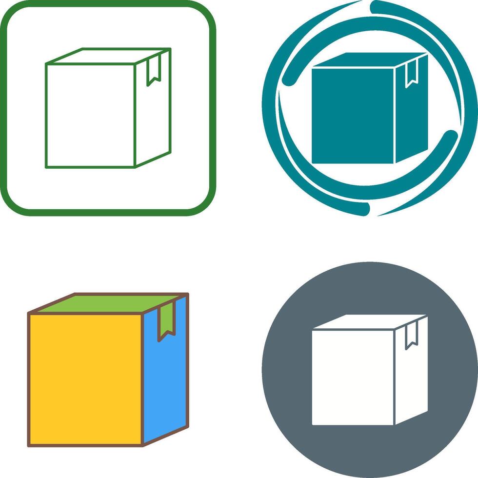 Box Icon Design vector