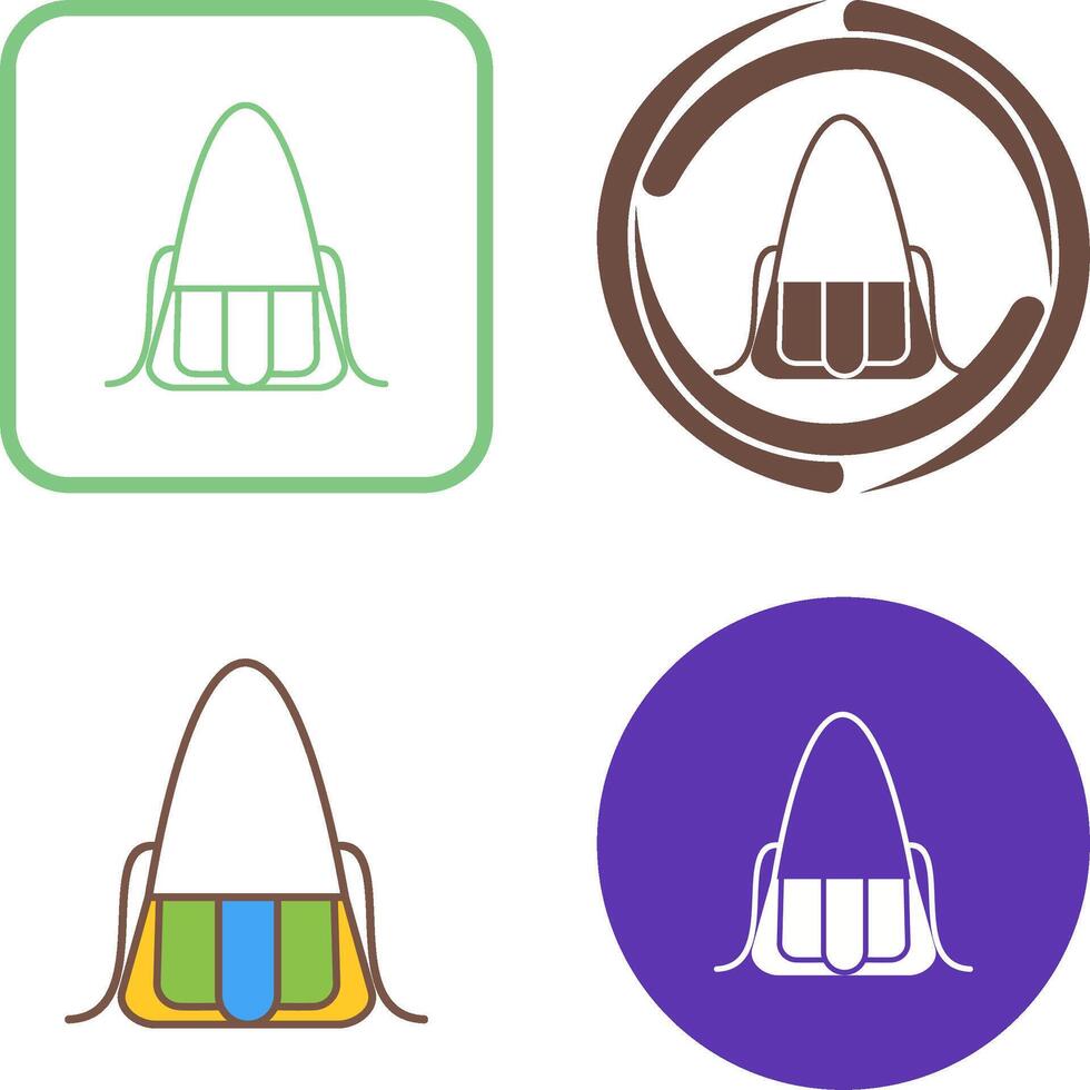 Bag Icon Design vector