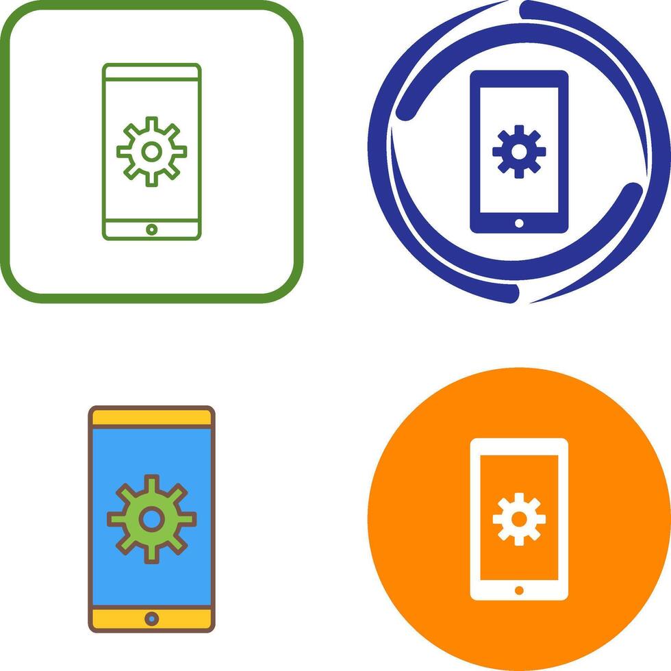 Network Settings Icon Design vector