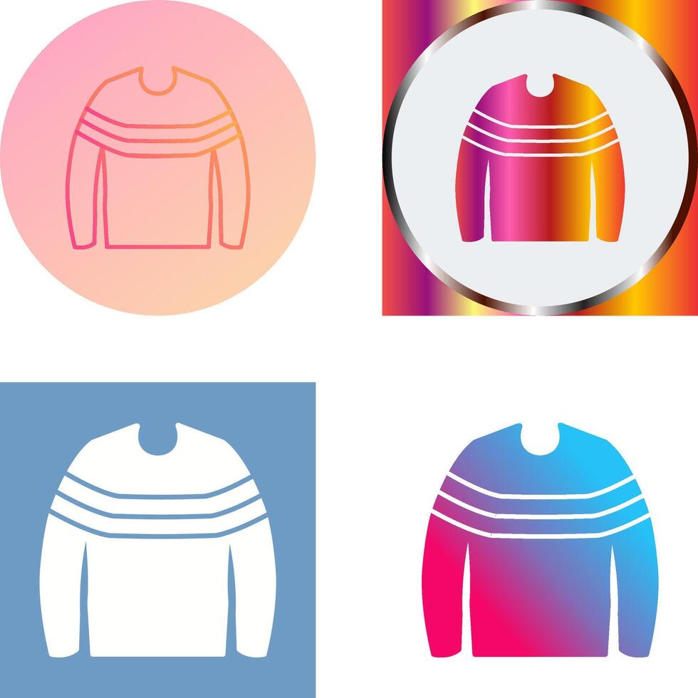 Sweater Icon Design vector