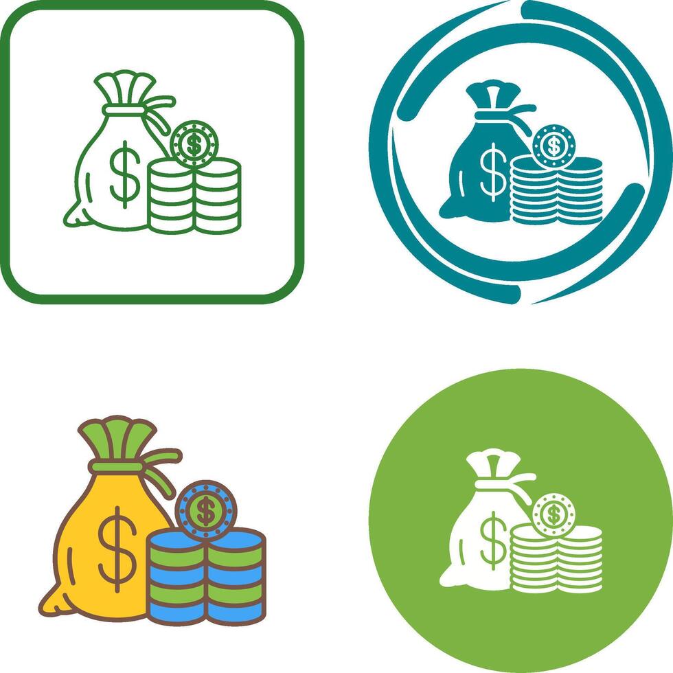 Saving Icon Design vector