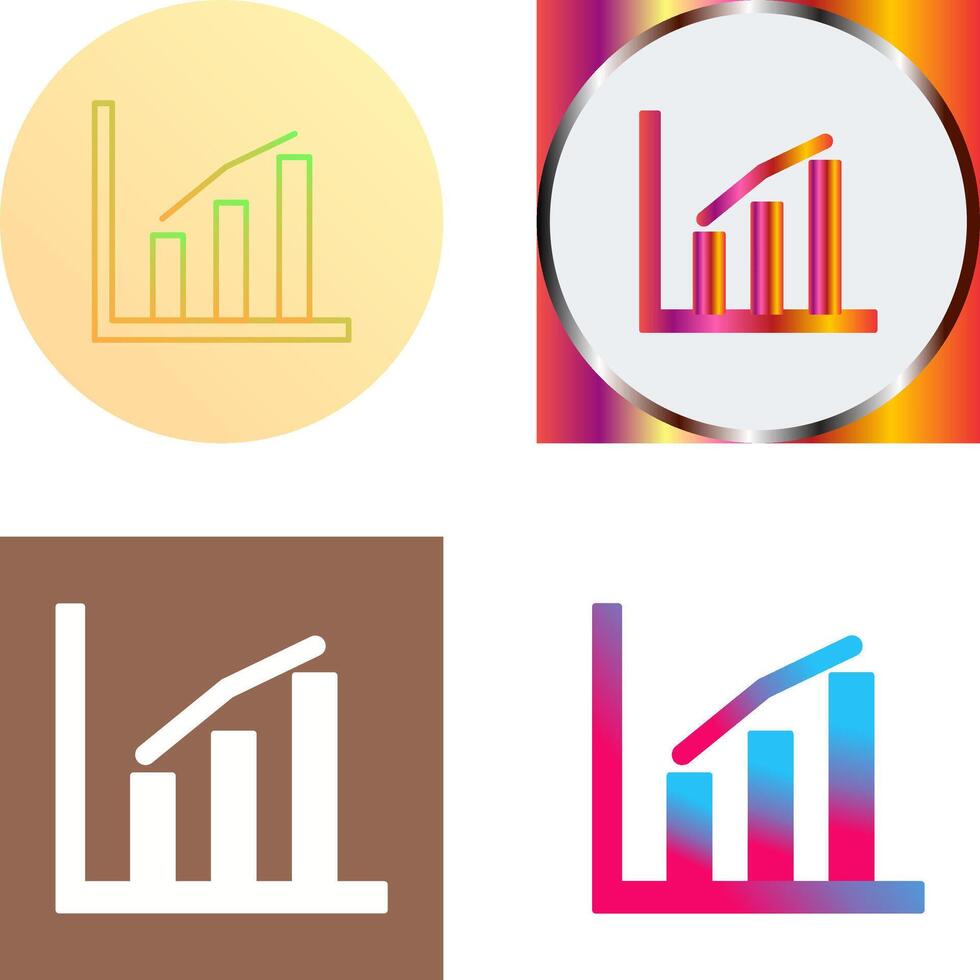 Statistics Icon Design vector