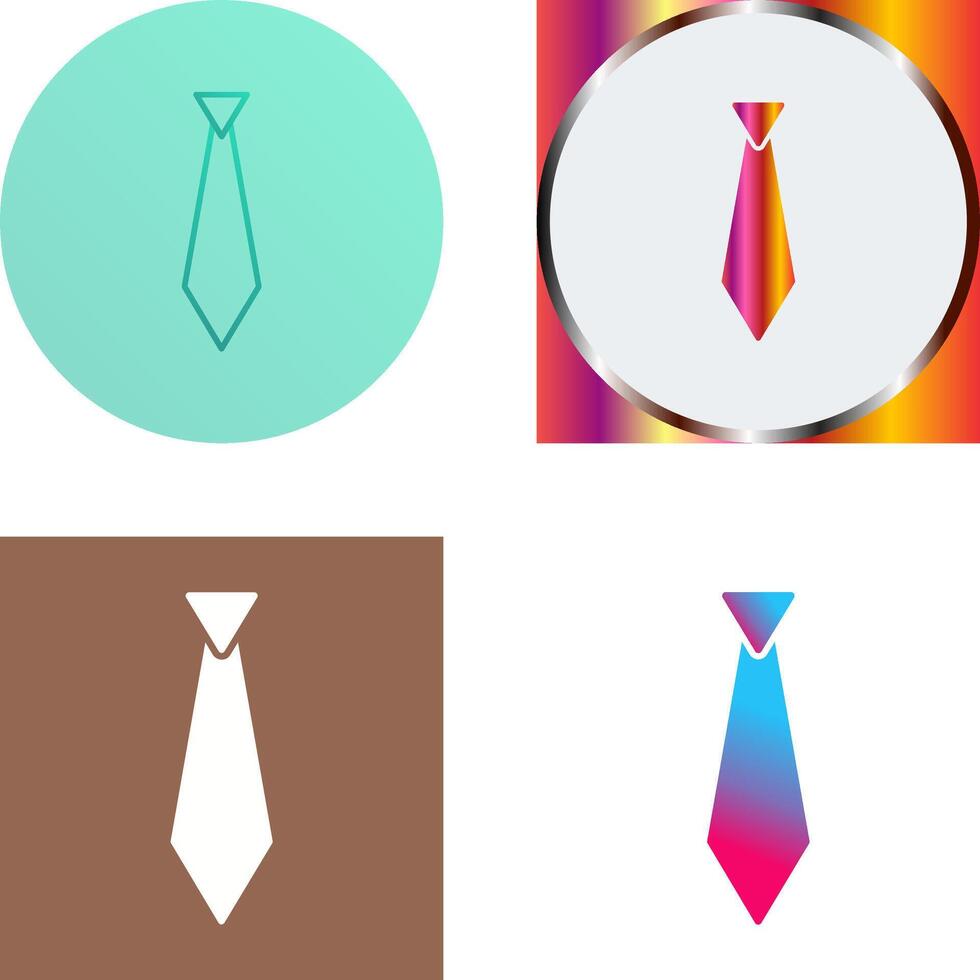 Tie Icon Design vector