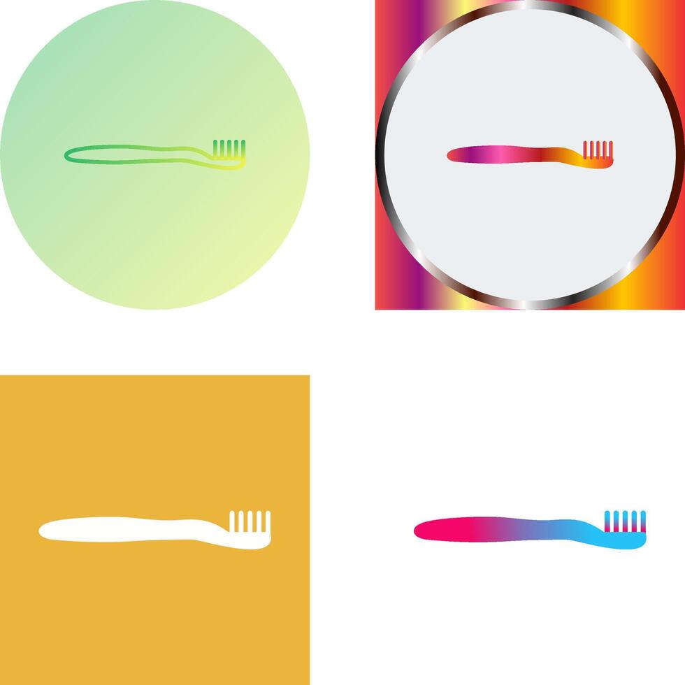 Toothbrush Icon Design vector