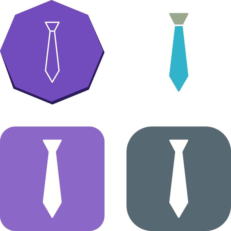 Tie Icon Design vector