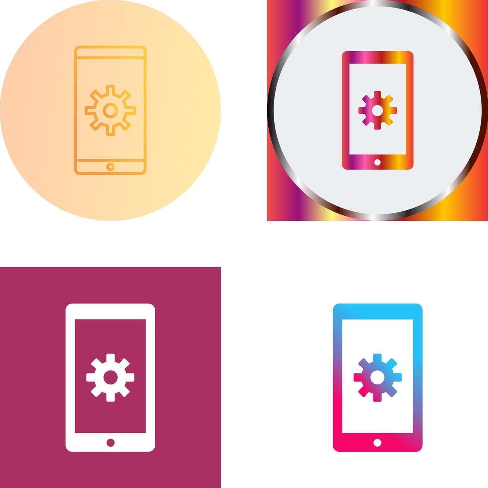 Network Settings Icon Design vector