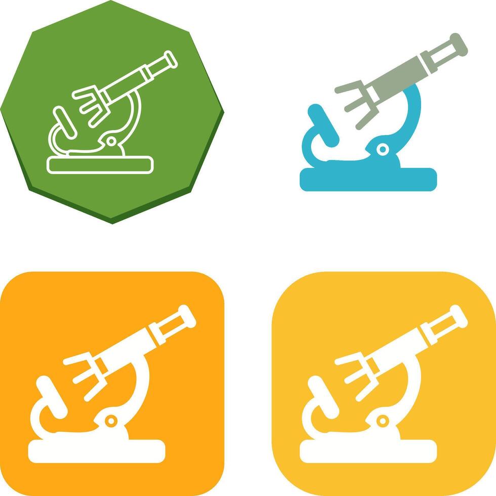 Microscope Icon Design vector