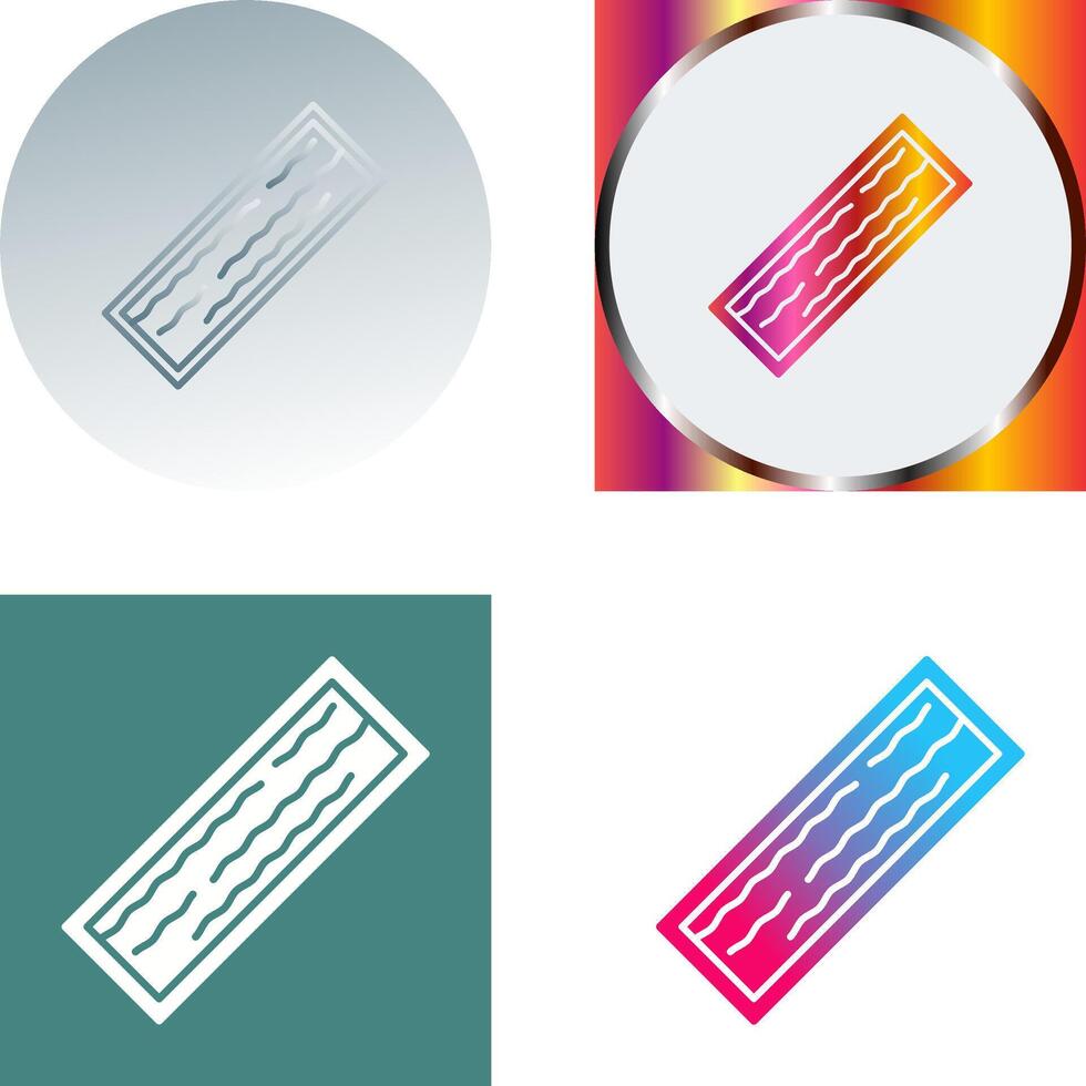 Plank Icon Design vector