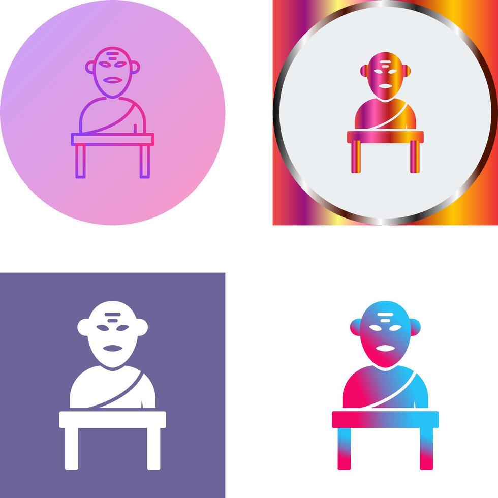 Greek god Icon Design vector