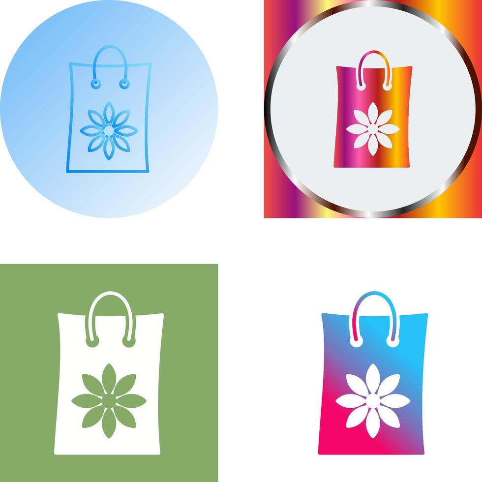 Pesticide Bags Icon Design vector