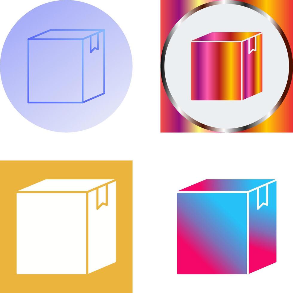 Box Icon Design vector