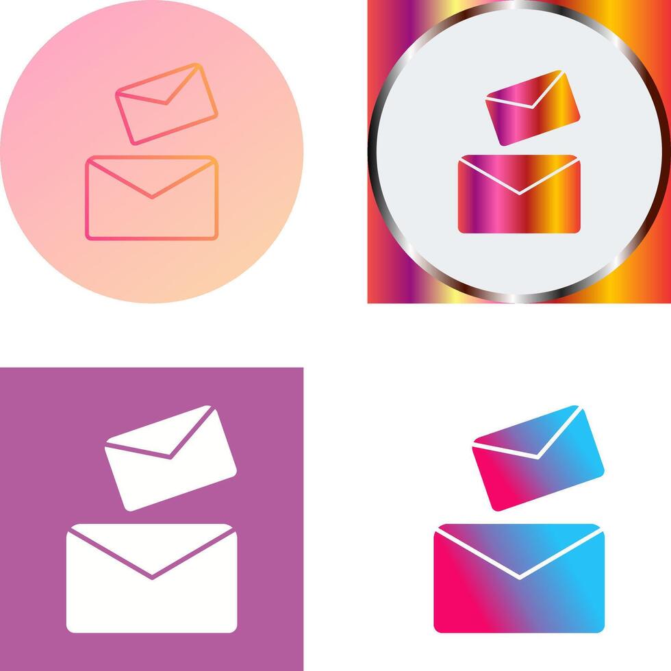 Messages Icon Design vector