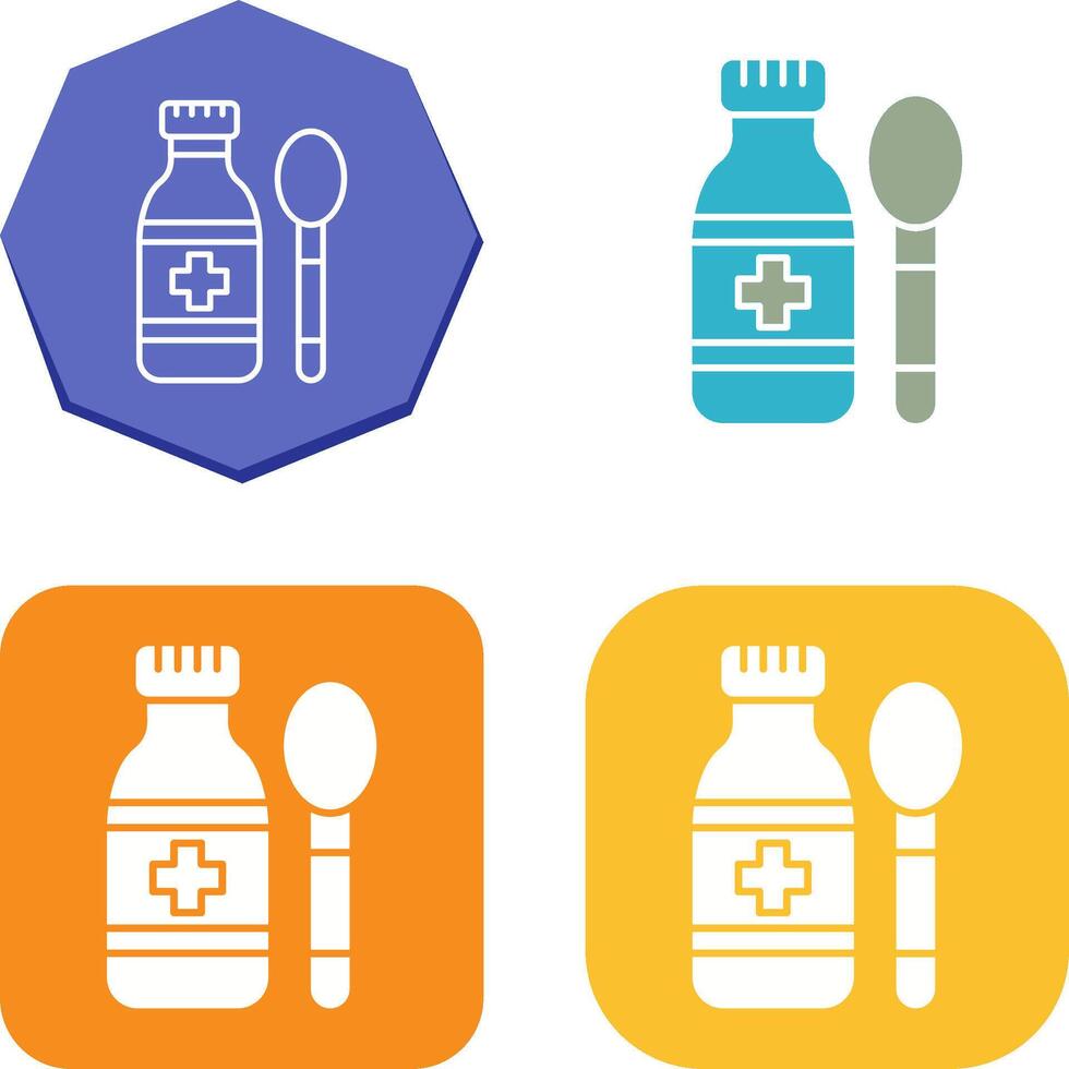 Syrup Icon Design vector