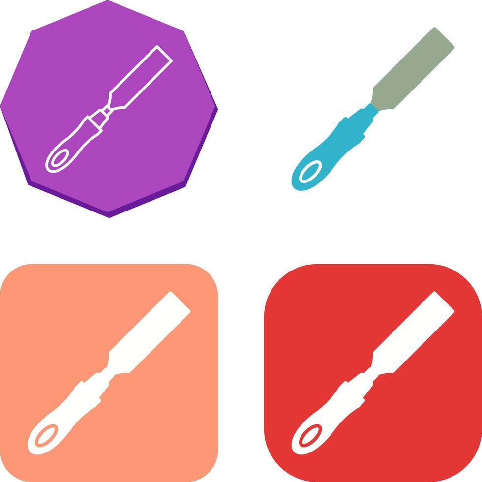 Chisel Icon Design vector