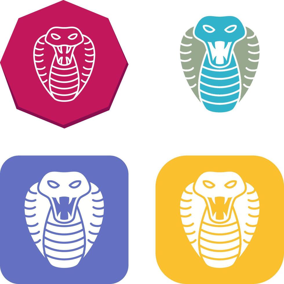 Snake Icon Design vector