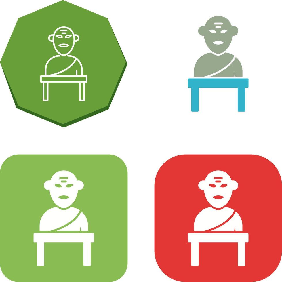 Greek god Icon Design vector