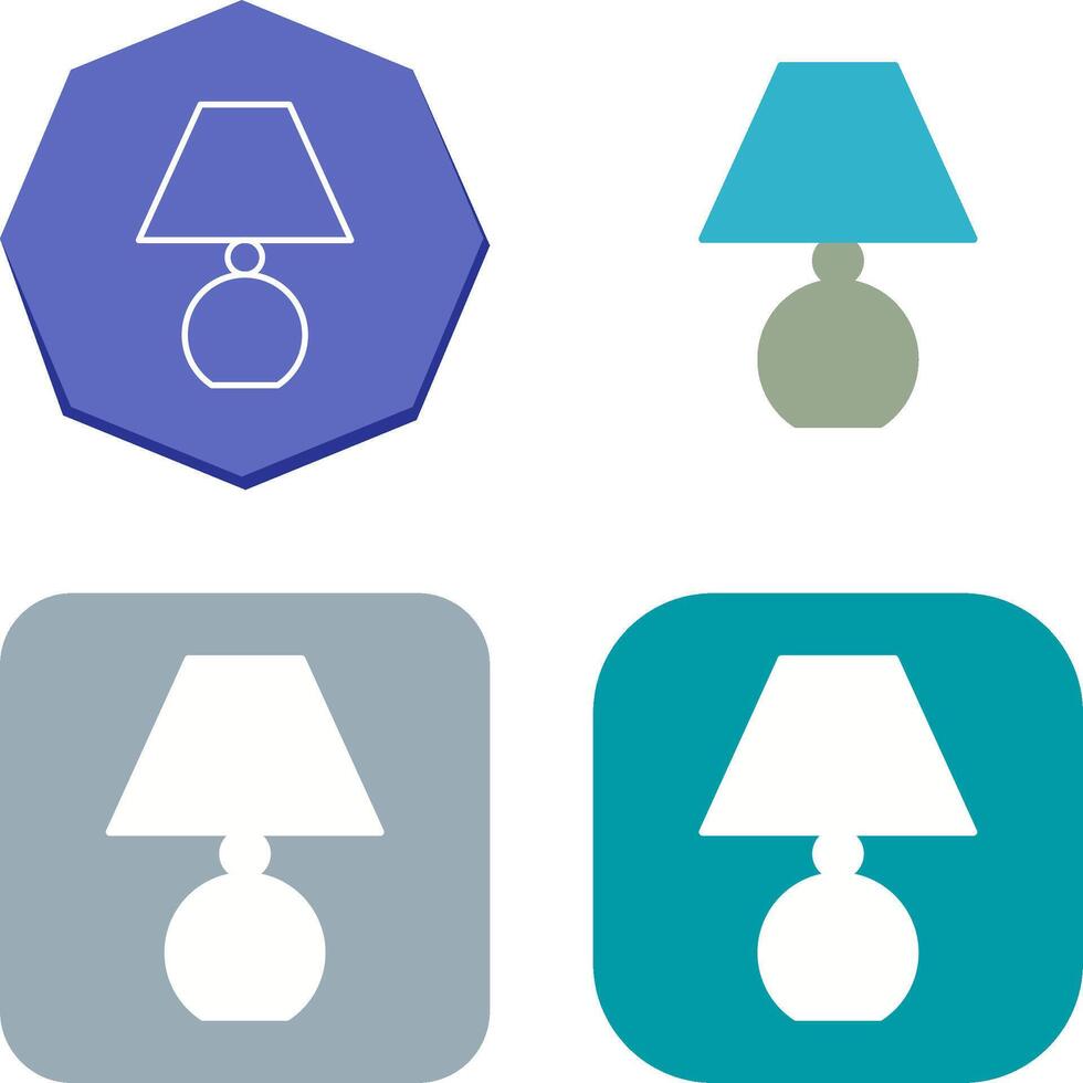 Lamp Icon Design vector