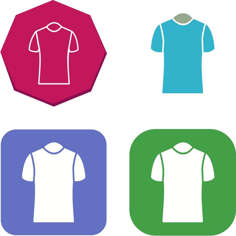 Polo Shirt Icon Design vector