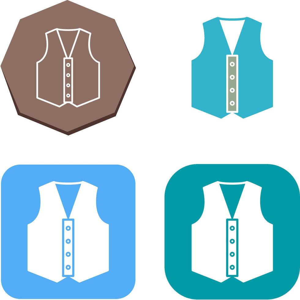 Vest Icon Design vector