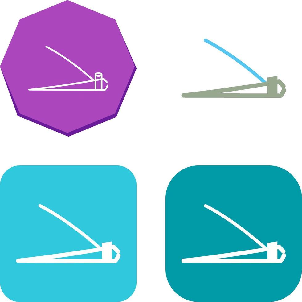 Nailcutter Icon Design vector