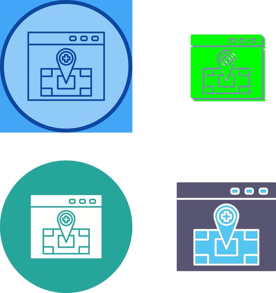 Location Icon Design vector