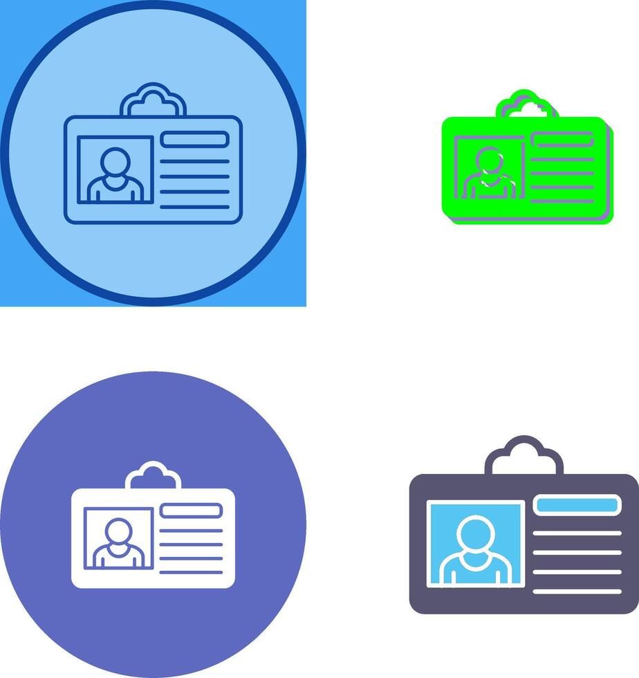 Criminal Card Icon Design vector