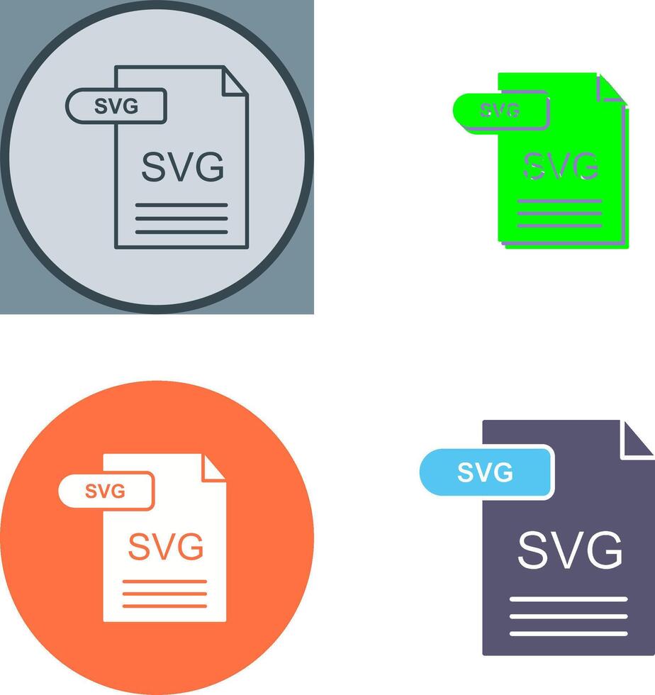 SVG Icon Design vector
