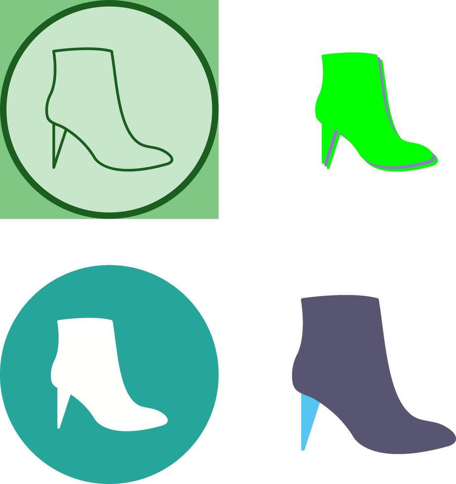 Stilletos Icon Design vector