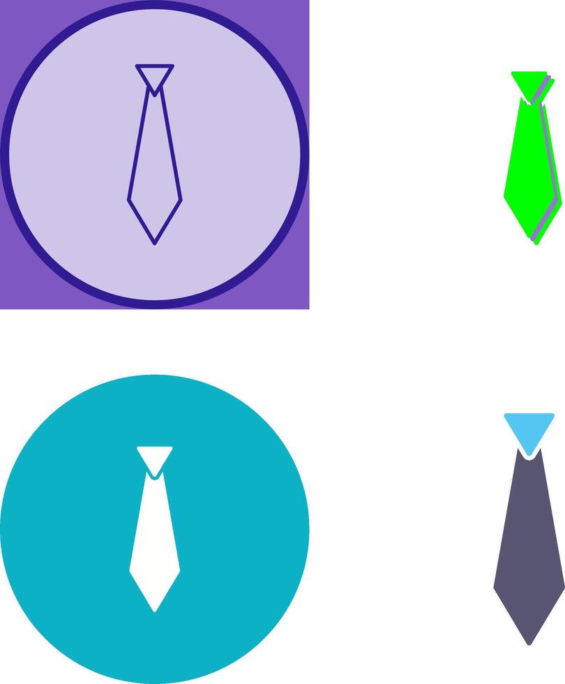 diseño de icono de corbata vector